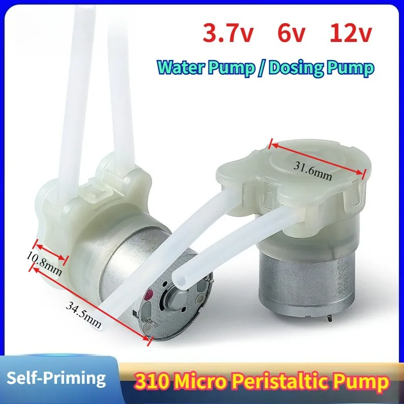 310 Mini Peristaltic Pump DC3-12V, Self-Priming Water Pump for Soap Dispenser
