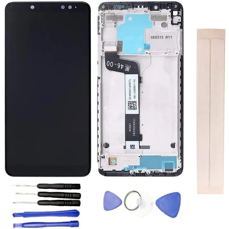 100% Tested TFT LCD Display Replacement Touch Screen for Xiaomi Redmi Note 5 LCD Digitizer Assembly with Free Tools