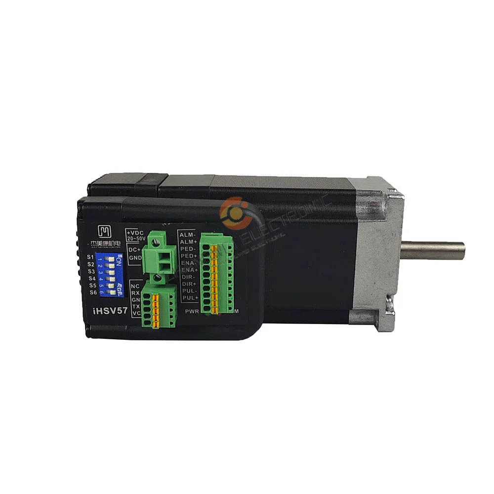 IHSV57-30-14-36-01-BY Servo Motor NEMA23 / 57 JMC Integrated Servo Motor Driver+Motor Integrated 140W 0.45NM 3000RPM DC36V