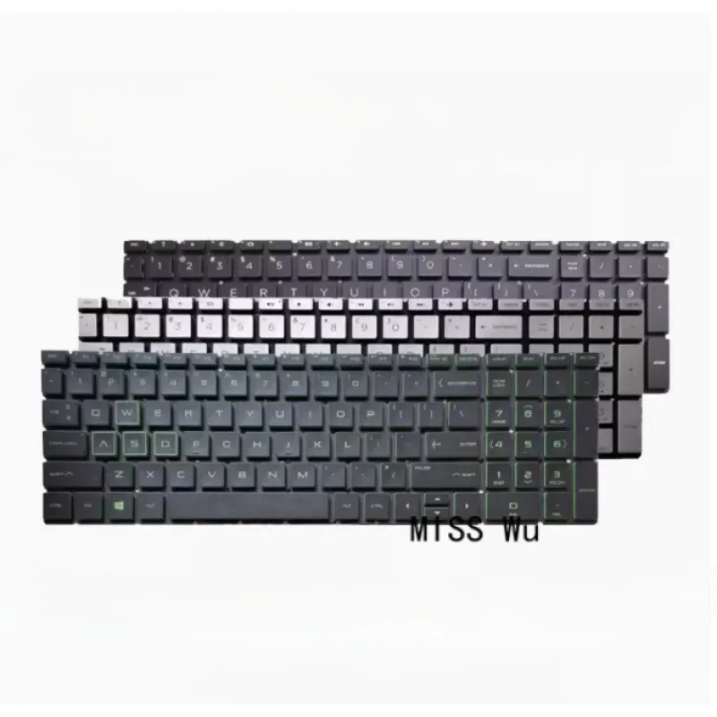 New Genuine Laptop Rreplacement Keyboard Compatible for HP ZHAN 99 G1 C134 ZBOOK 15V G5 15S-DY 15S-DU 15S-DR