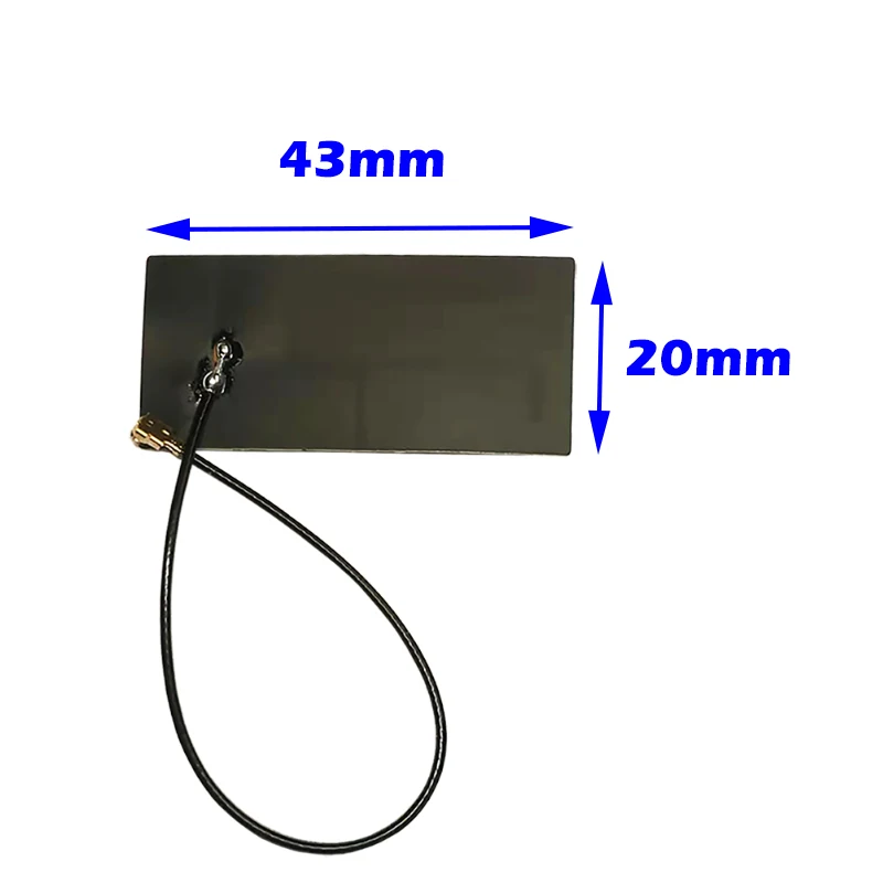 868MHz 915MHz FPC Antenna 5dbi Aerial IPX/Welded Connecter Adhesive Mounting for Security System Nbiot Wireless Module Lorawan