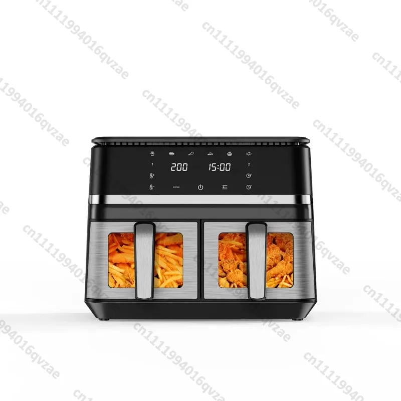 14L Air Fryer Household Commercial Pot Touch Key Smart Smoke Free Oven