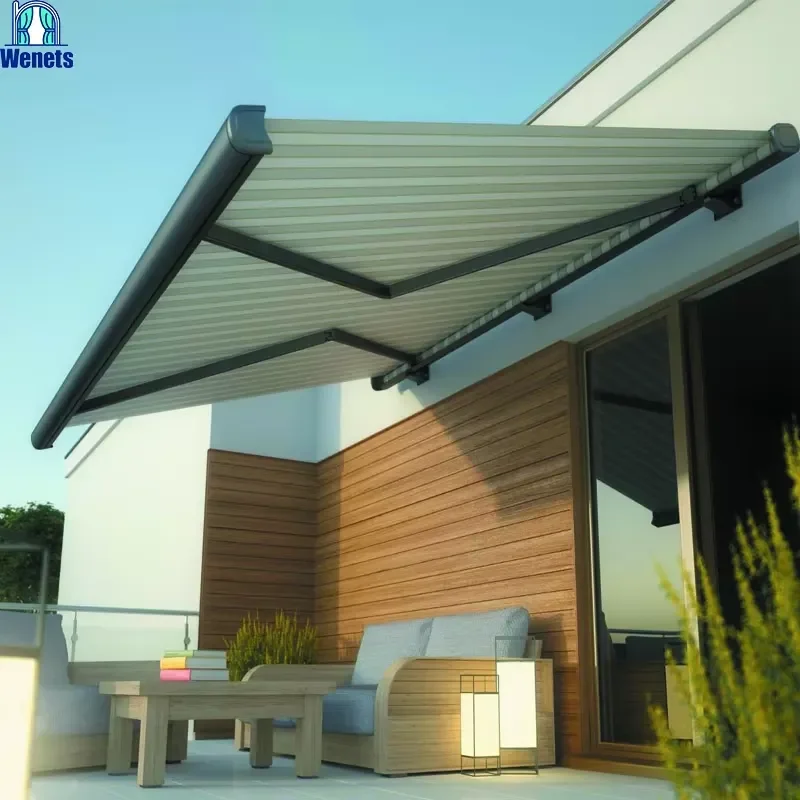 for Retractable Awning Outdoor Windows Aluminum Canopies Rainproof Sunshades