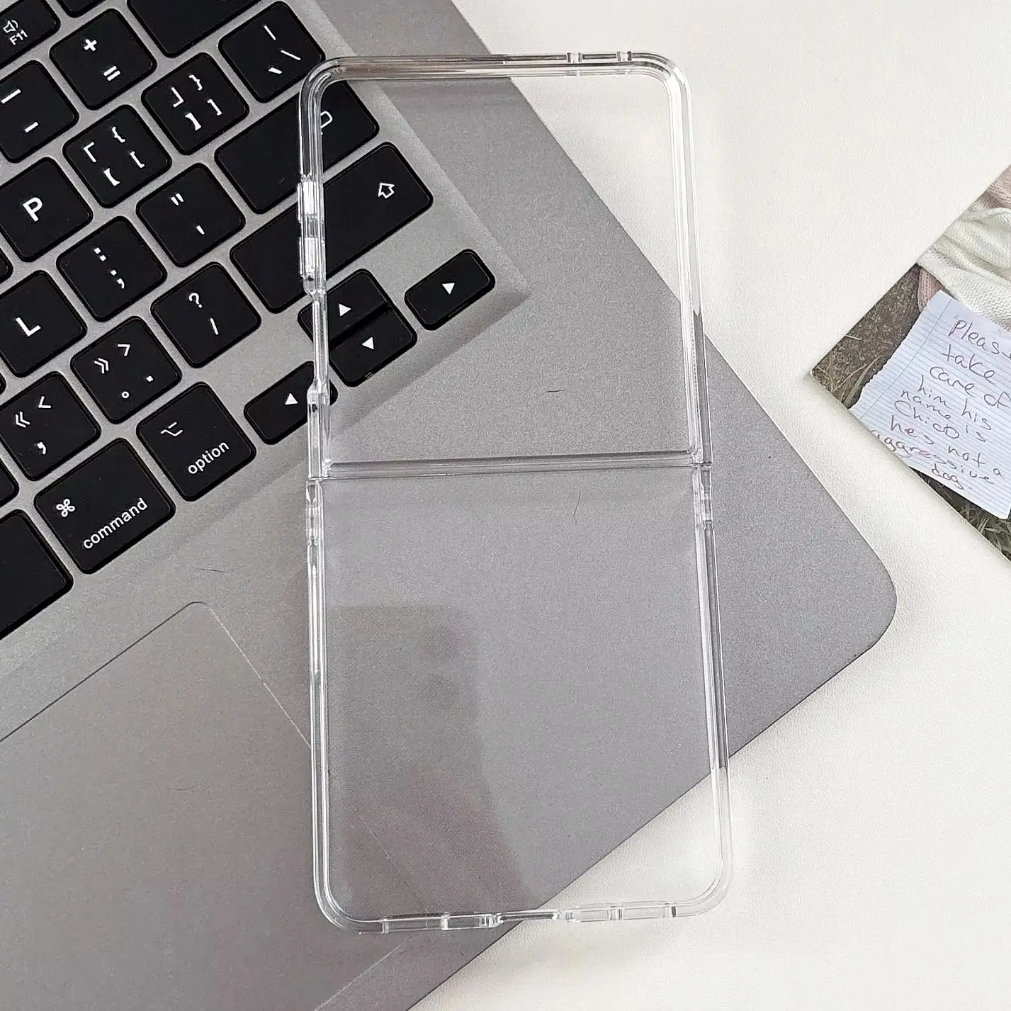Luxury Ultra Thin High-Definition Transparent Folding PC Phone Case For Samsung Z Fold 8 7 6 5 4 3 Shockproof Bumper Back Cover