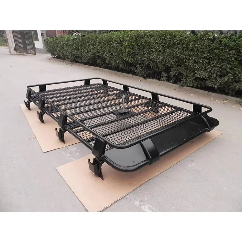 For Suzuki Jimny Steel Universal Car Luggage Rack Roof Rack Cross Bars with Lock Auto Parts