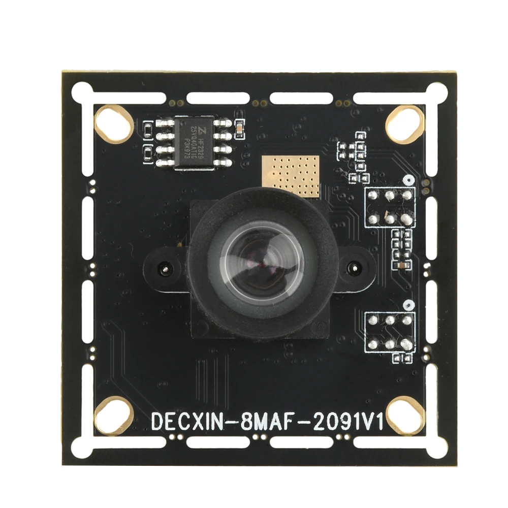 IMX179 8MP HD Camera Module Fixed Focus Wide Angle Face Recognition/Document Scanning USB Camera for Machine Vision