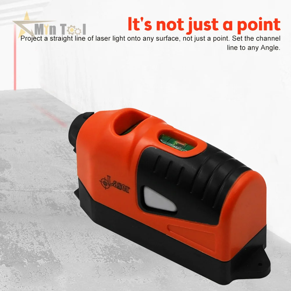 Mini Vertical Spirit Level Tool Laser Level Guided Level Line Measurement Gauge Tool Hand Tools Optical Instrument