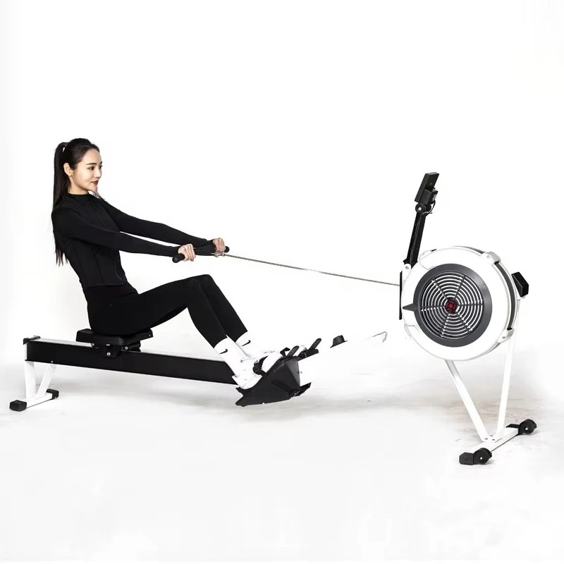 Indoor Household Equipment Smart Spare Parts Sensors Gym Black LCD Monitor Heavy Duty Machine Power Rower