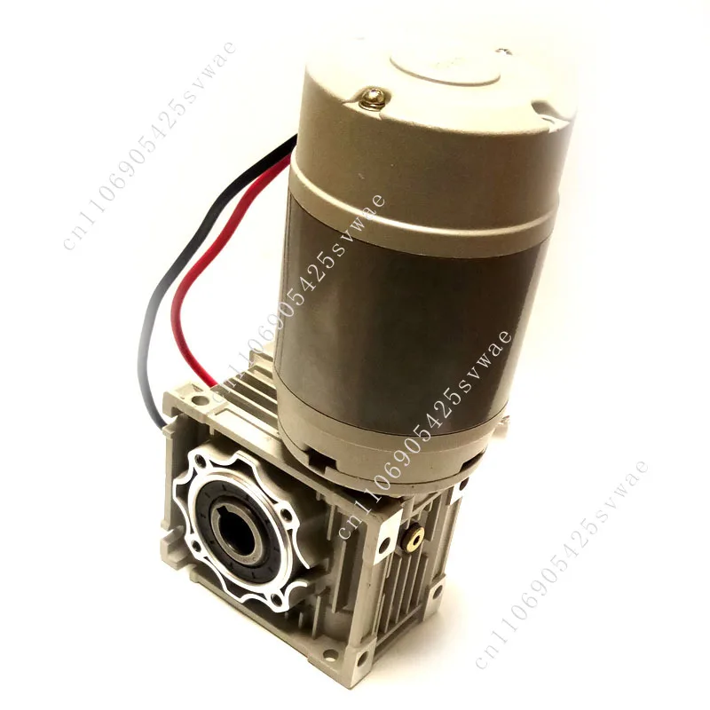 Motor de tornillo sin fin de 700W CC 12V 24V Nmrv040 Nmrv050 Motor de alto par con engranaje helicoidal y tornillo sin fin