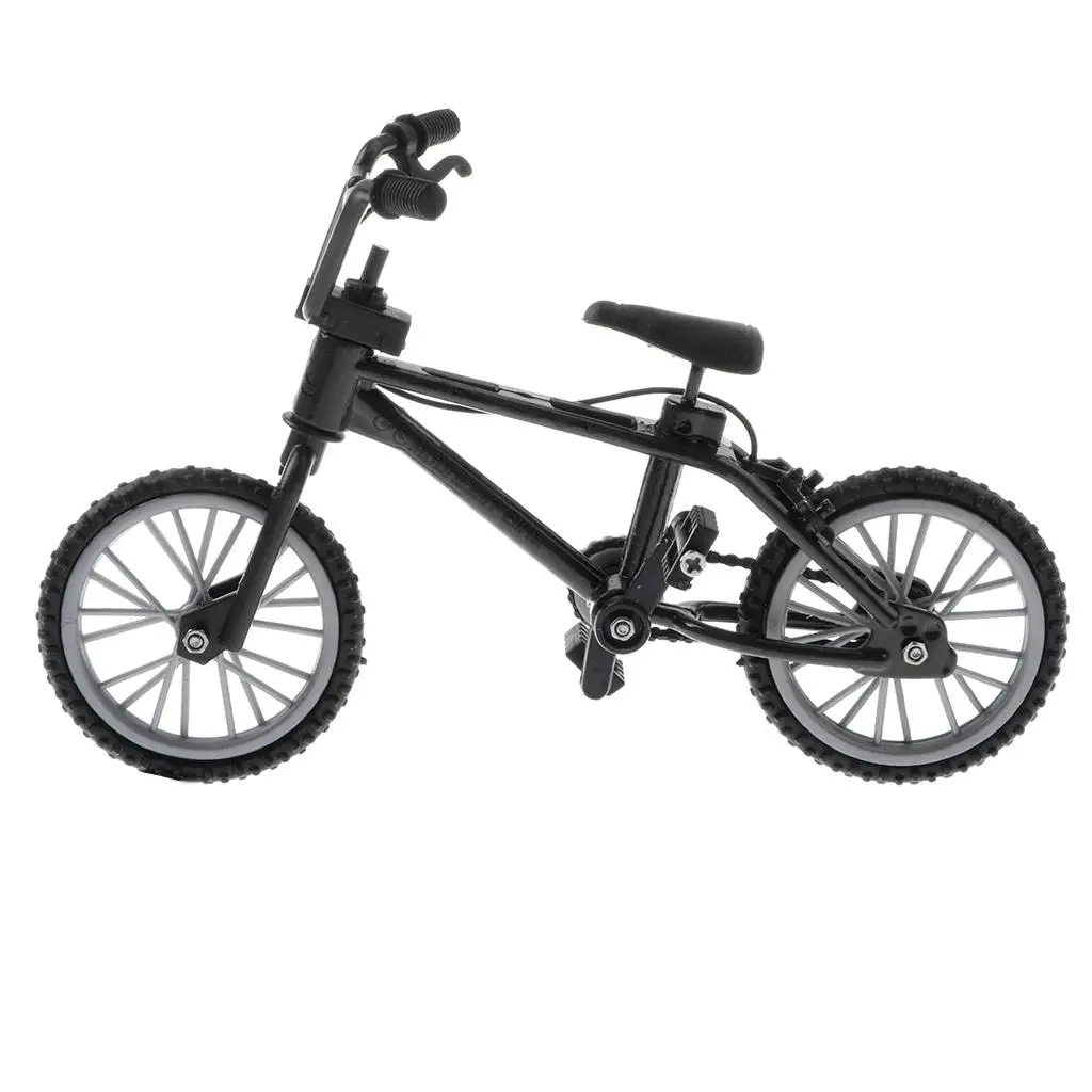 Alloy Plastic Finger Bike 1 24 Scale Mini Bicycle Diecast Model Desk Gadget Toy for Kids and Collectors