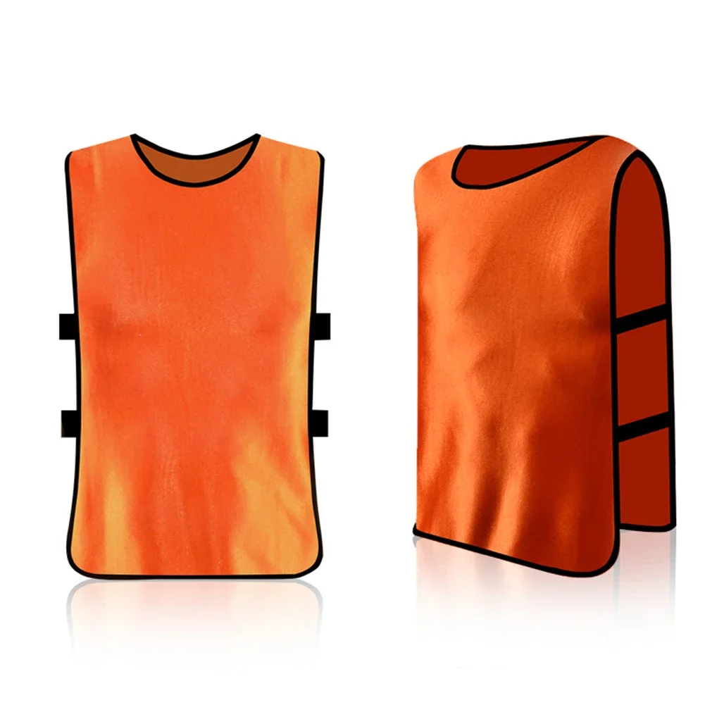 Jerseile-Glaçure d'entraînement de football en polyester imbibé, préparation de groupe de football, ajustement ample