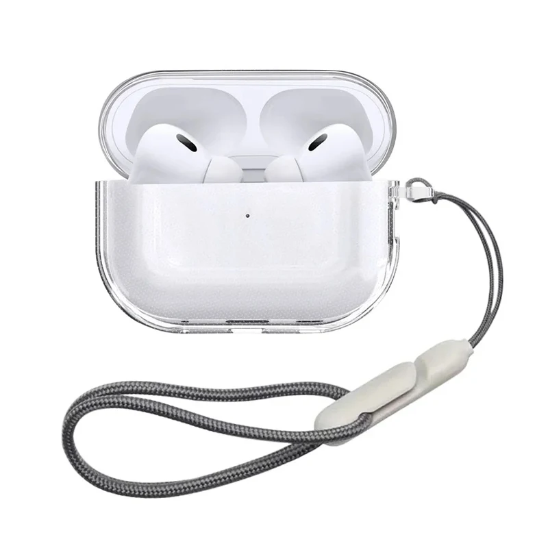 Etui TPU na AirPods Pro 2/3 z Smyczą - Ochrona i Styl