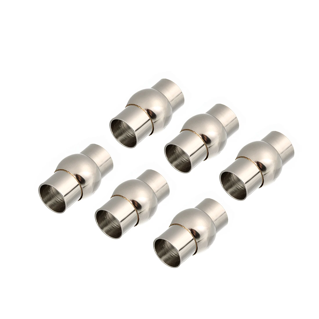 10 stücke Starke Magnetische Verschlüsse Metall Ball Magnet Schnalle End Verschlüsse Anschlüsse Für DIY Schmuck Machen Armband Halskette Zubehör