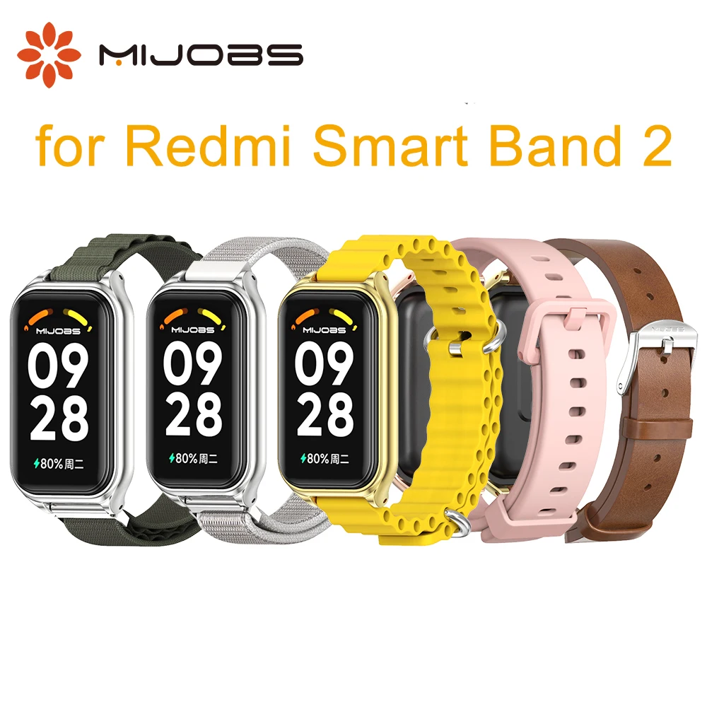 For Xiaomi Redmi Band 2 Strap for xiaomi Smart Band 8 Active Watchband Bracelet for Redmi Smart Band 2 Correa Wrist Strap