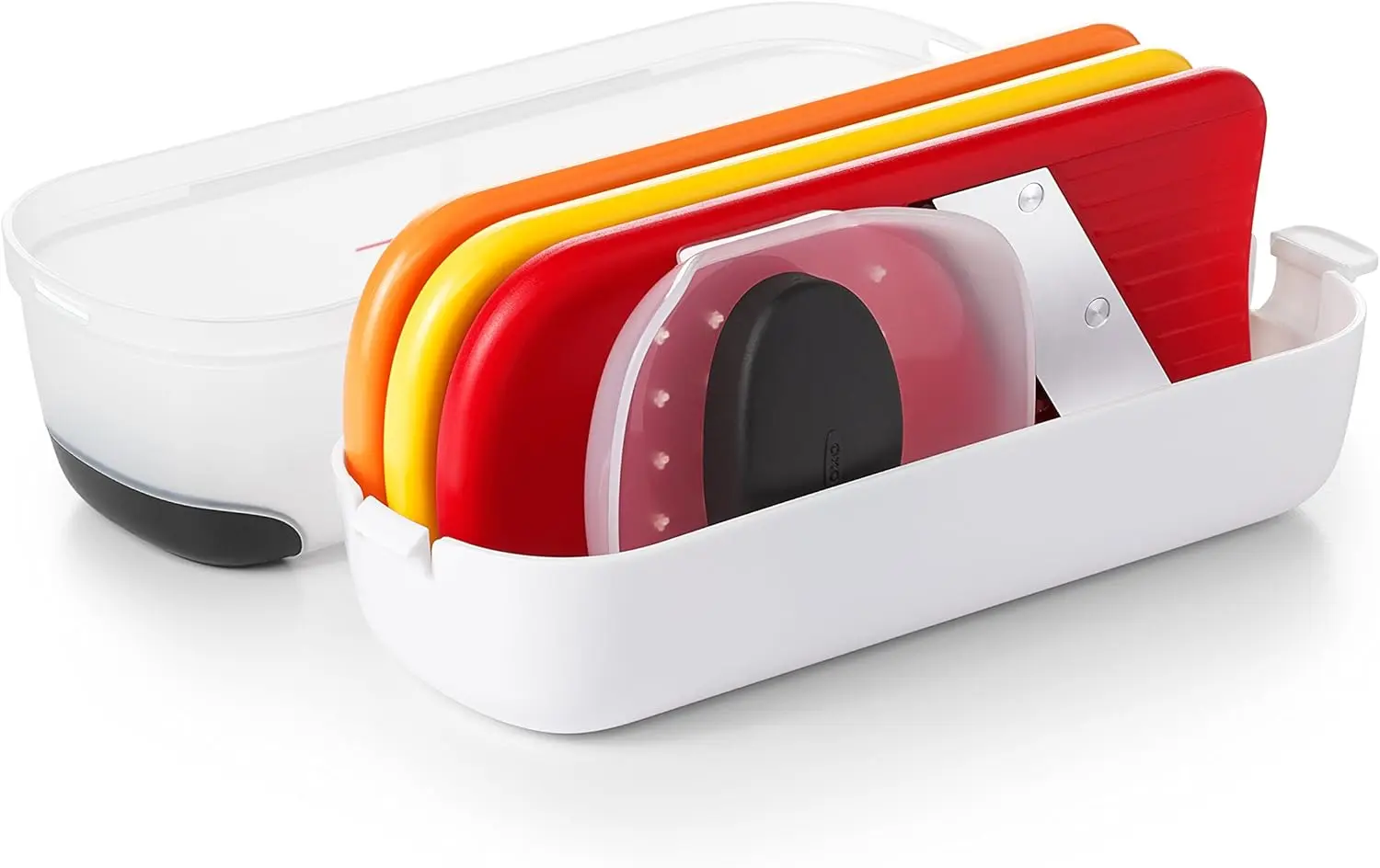 

Mini Complete Grate & Slice Set - Compact Kitchen Tool for Easy Food Prep, Durable and Efficient