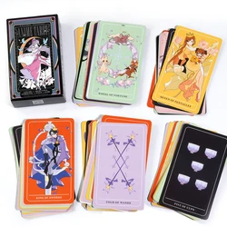 78 kart Anime Tarot Deck zbadać archetypy symboliki i magii w Anime nowoczesny postacie z Anime i symbole klasyczny Symbol