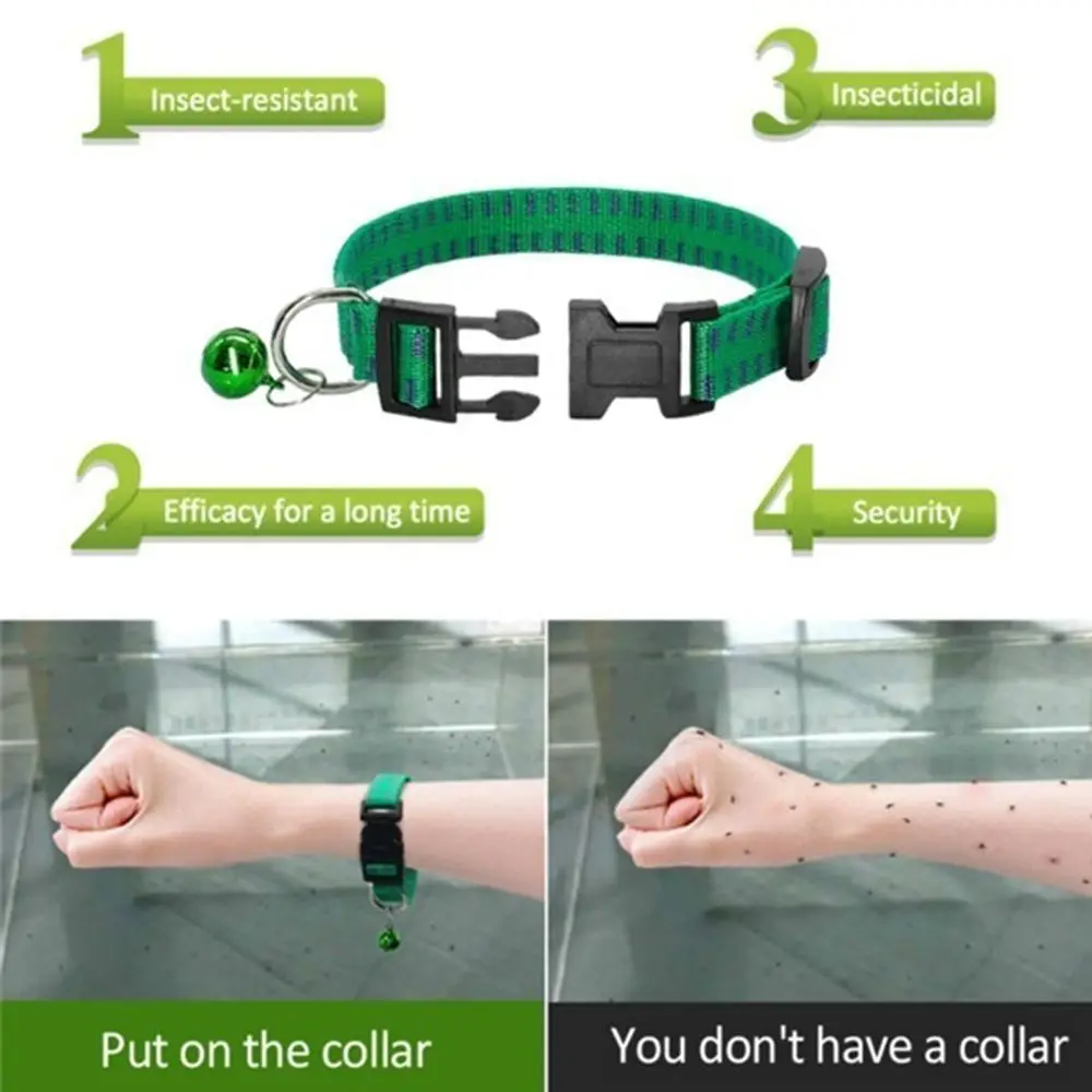 Effective Nylon Mosquitoes Kill Insect Insecticidal Neck Strap Anti Flea Mite Tick Dog Collar Pet Suppies