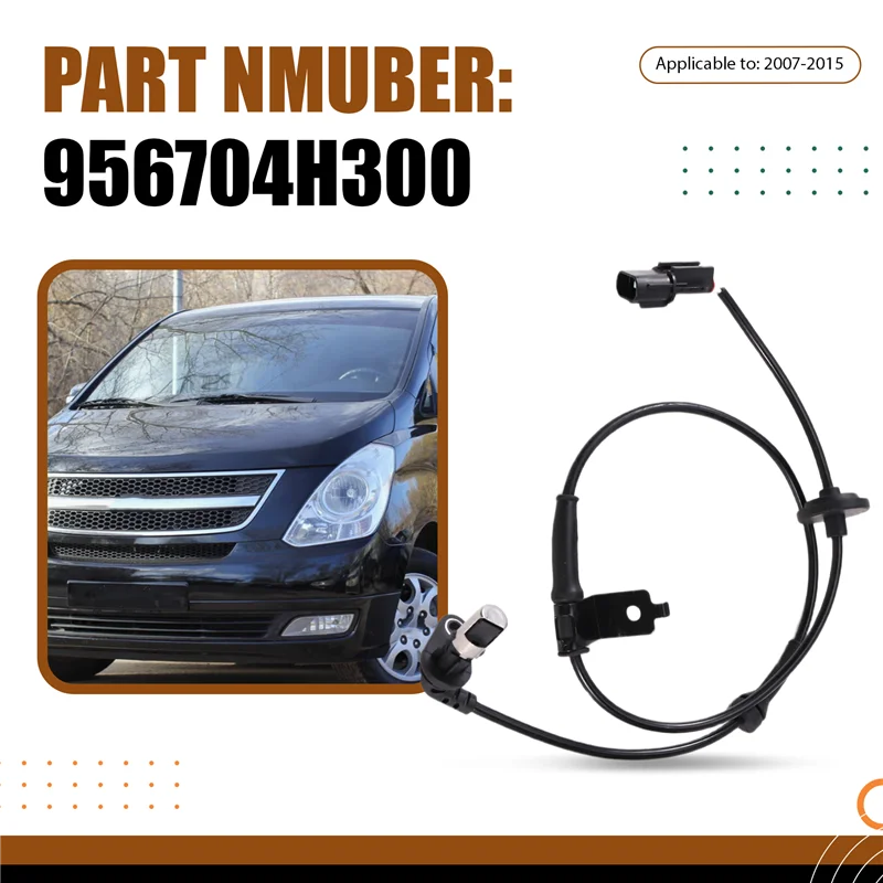 

956704H300 Front Right Side ABS Speed Sensor For Hyundai GRAND STAREX 2007-2015-AU62