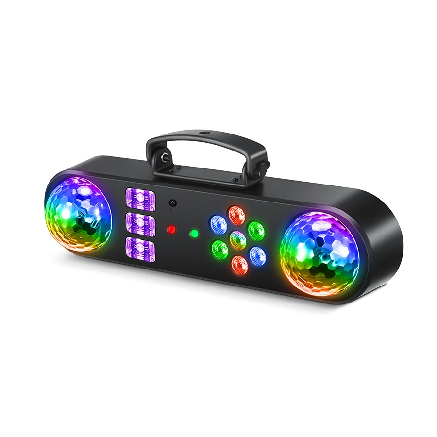 5IN1 Bracket Effect Light with Remote Control 30W Mobile Stage Lighting Magic Ball Light With UV Strobe LED for DJ Party Disco