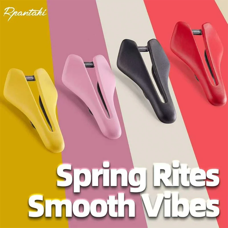 

Pantani C5 Seat Cushion Cashmere Soft Leather Ultralight T800 Carbon Fiber Bottom Carbon Bow Breathable Pneumatic Bike Saddle