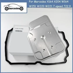 Transmission Filter+Gasket for Mercedes X164 X204 W164 W251 W220 W221 7-speed 722.9 OEM A89 2222772000 2202710380