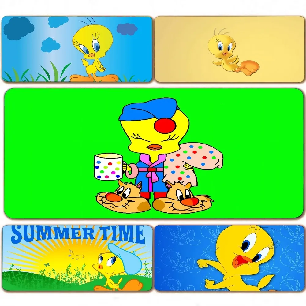 Cute T-tweety Mousepad Mousepad New Arrivals Large Gaming Mousepad L XL XXL Gamer Mouse Pad Size For Keyboards Mat