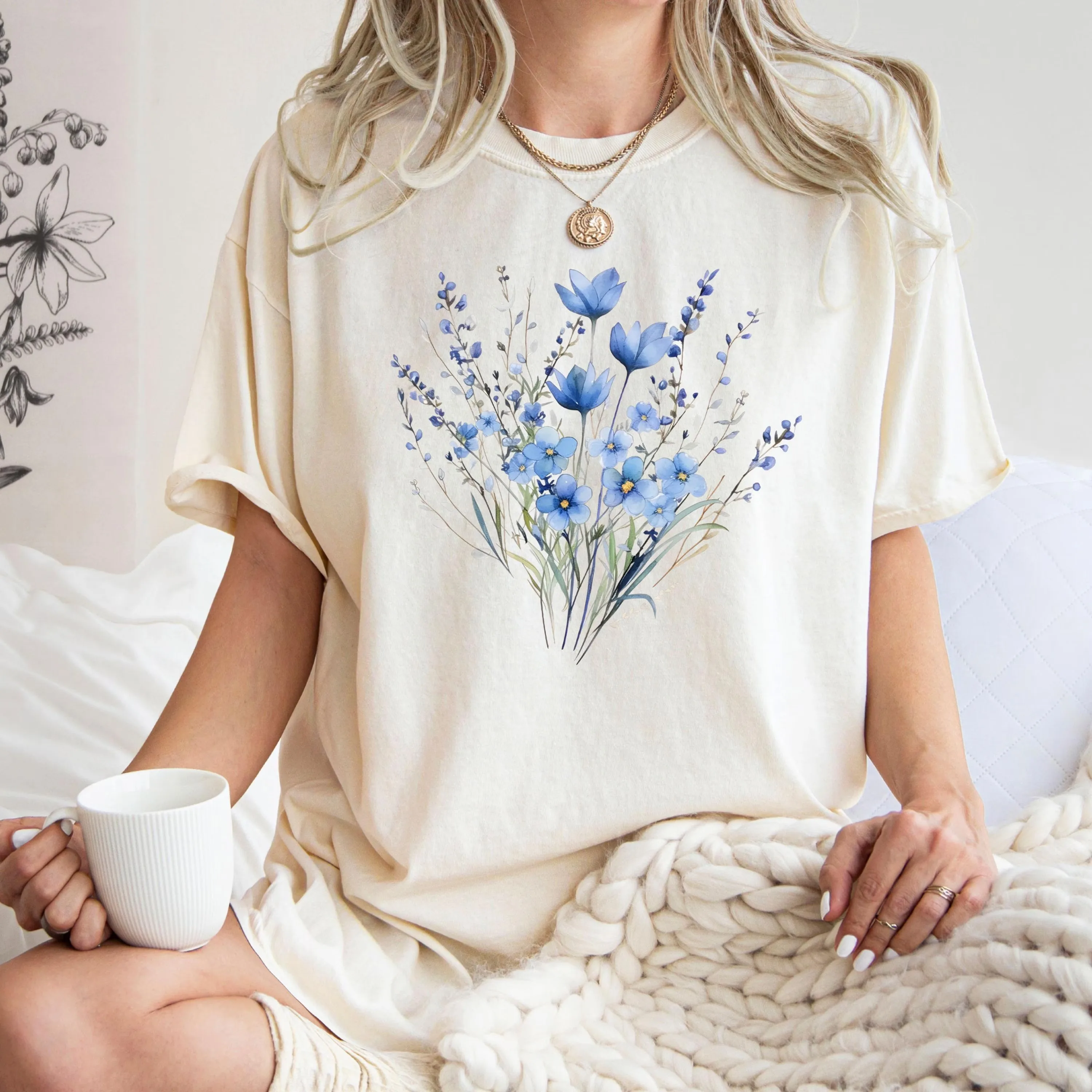 

American Flowers Street Trend Clothing Pattern Printing Summer Luxury Brand Cotton Men's and Women's T-Shirts Short Sleeves