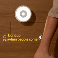 Yeelight Rechargeable LED Cabinet lights with motion sensor small Night Light lamp for bedroom sleepling  kids or baby