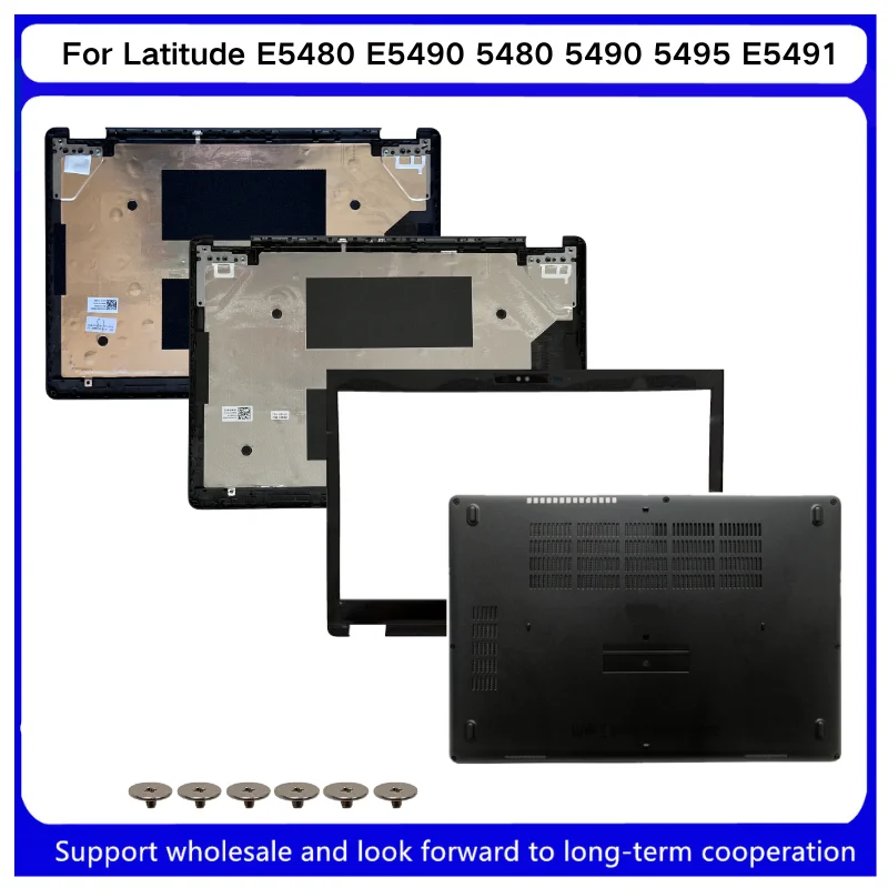 

New For Kailxuling Latitude E5480 E5490 5480 5490 E5491 LCD Back Cover WIth Hinges 0H9K23 H9K23 0N92JC Bezel 0H9K23 H9K23 0N92JC