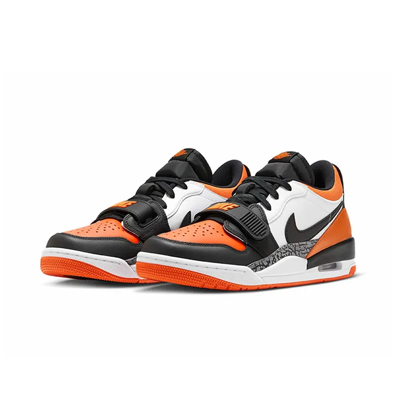 

Nike Legacy 312 Men's Basketball Shoes Comfortable & Versatile Durable Low-Top Retro Style White/Black CD7069-118