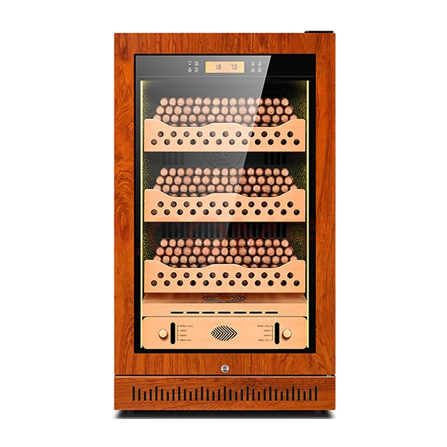 

200 Pcs Compressor Mini Cigar Cabinet Small Size Cigar Humidor Case