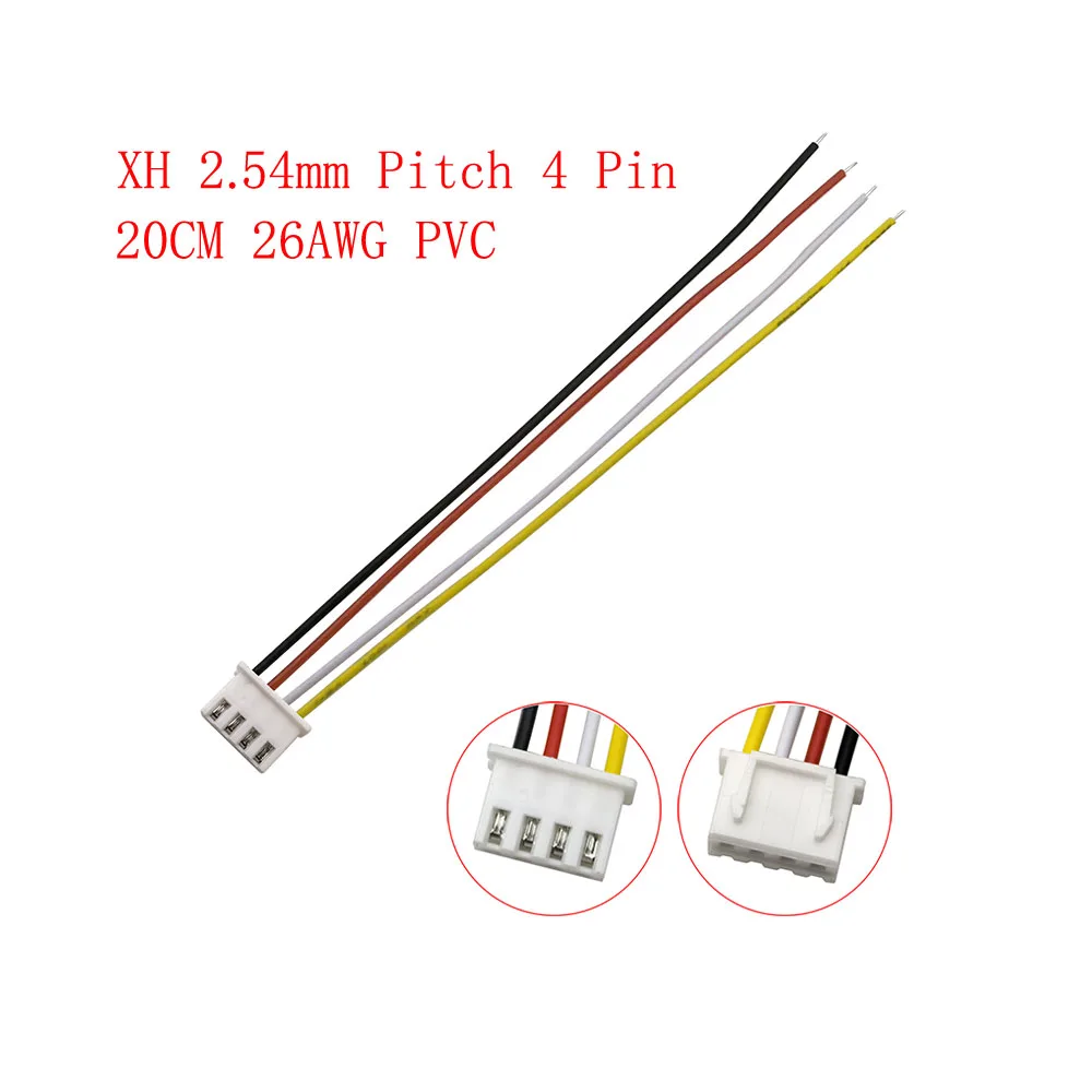 Lot De 20 Connecteurs JST XH 3 Broches 2,54 Mm Avec Fils Silicone 24 AWG – 150 Mm Connecteur JST XH 3 Broches 2.54mm Lot De 20 Connecteurs JST XH 3 Broches 2,54 Mm Avec Fils Silicone 24 AWG – 150 Mm Connecteur JST XH 3 Broches 2.54mm
