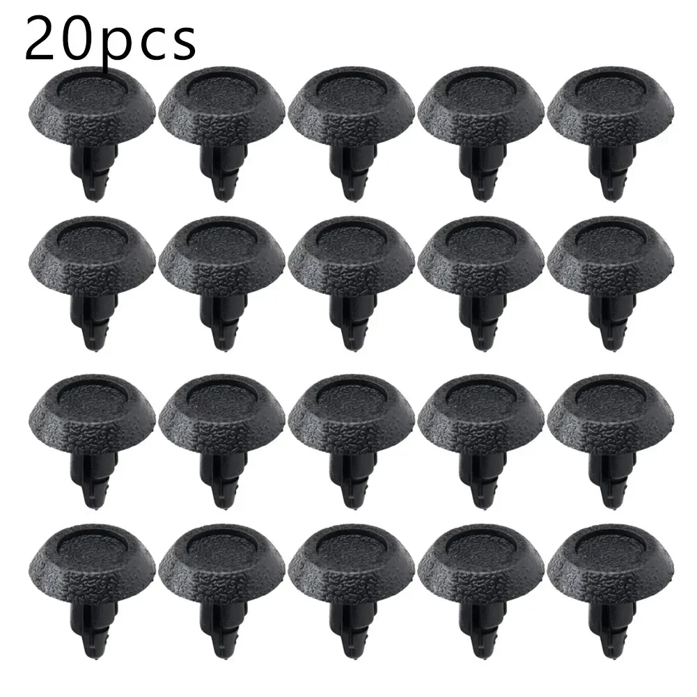 

Plastic Black Fasteners 7mm Hole Car Rivets Clips For Toyota For Highlander Practical Accessories For Vehicles