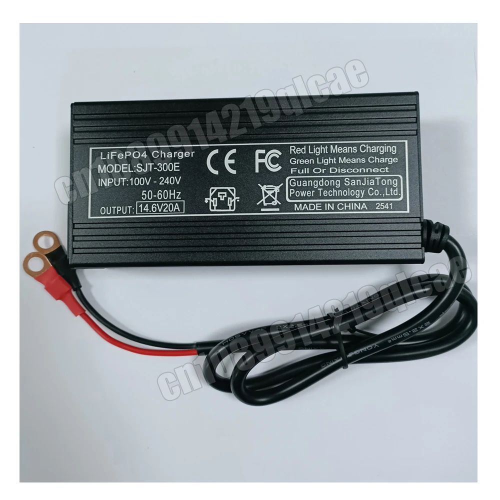 12V 20A Inteligentní nabíječka baterií pro Lifepo4 Lithium 4S 14,6V Rychlonabíječka pro železo Lithium Fosfátové Baterie Nabíjecí Sada - náhled 2