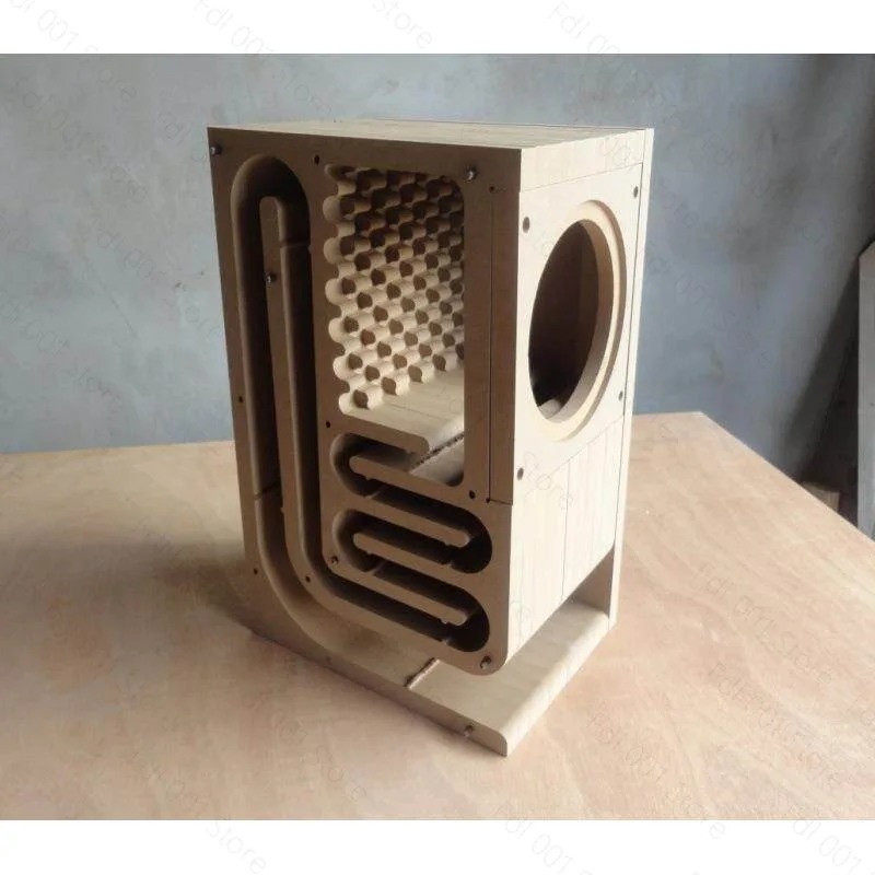 Best-selling item 3/4/5/6.5 Inch Full Range Labyrinth Speaker - High Fidelity Test Speaker for DIY Audio Home Theater