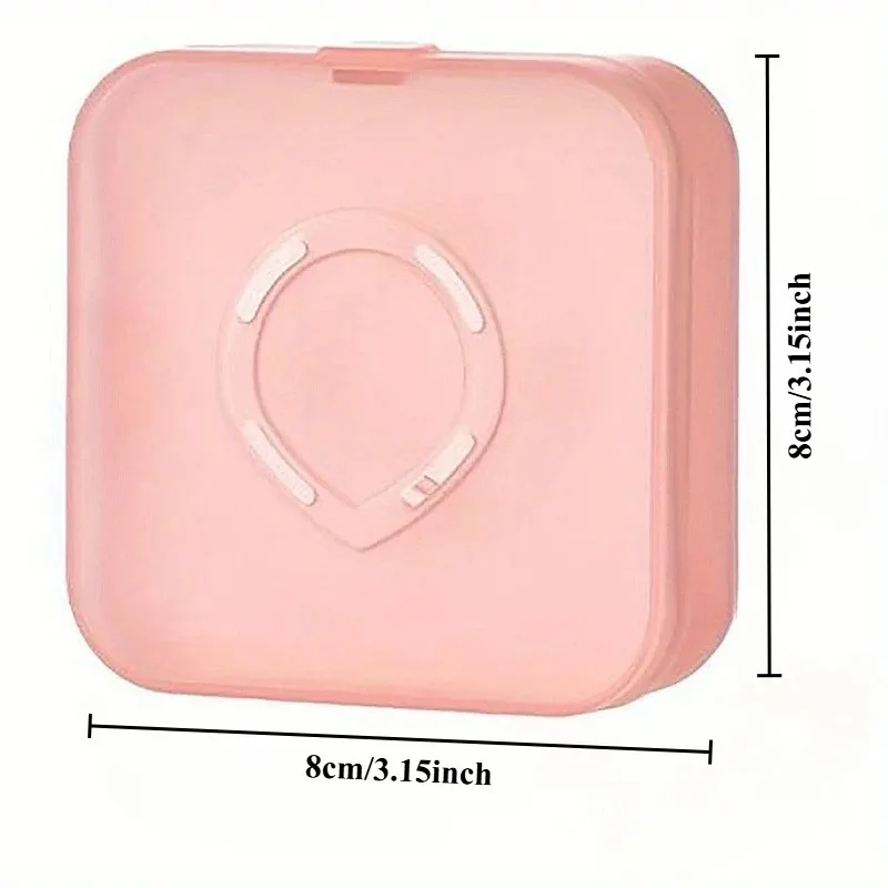 1PC Camera-Shaped Powder Puff Case - Large, Breathable & Compartmentalized Storage Box to Isolate Dust