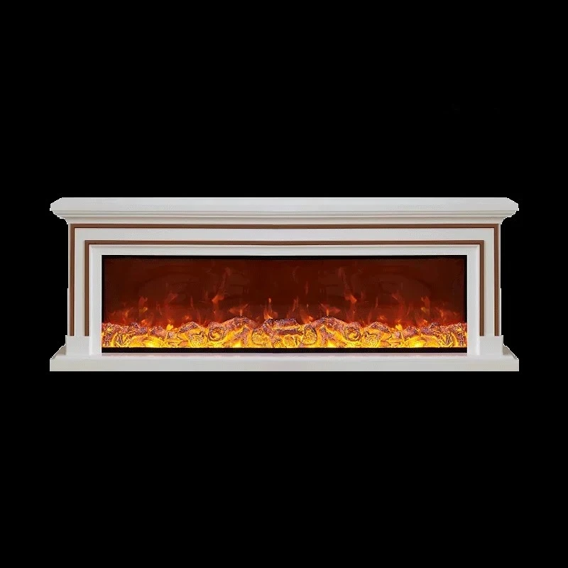 

N французский камин, ТВ-шкаф, электронная имитация пламени, простая ретро-вилла, теплый декоративный шкаф