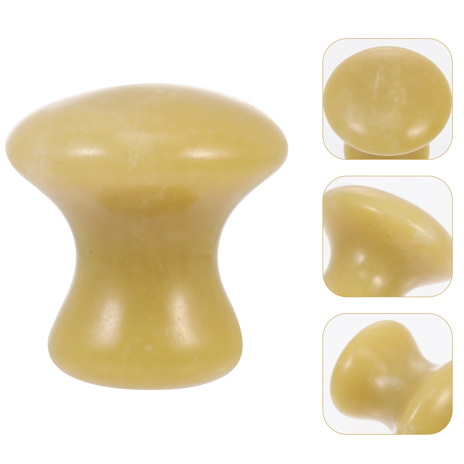 تدليك الفطر الحجر قسط مدلك الوجه حواف ناعمة الاسترخاء التوتر تعزيز أداة تدليك الدم الجسم