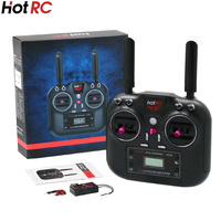 Hotrc RC HT-8A HT-8B 2.4G 8CH Transmitter FHSS & 8CH Receiver With Box For FPV Drone Rc Airplane Rc Car Rc Boat