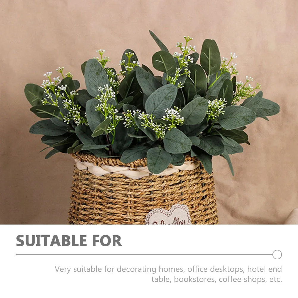 5 قطعة الاصطناعي للديكور المنزل وهمية Babysbreath فرع زهرية فروع شجرة اصطناعية ملء ينبع Diy بها بنفسك الأغصان الحرفية #5