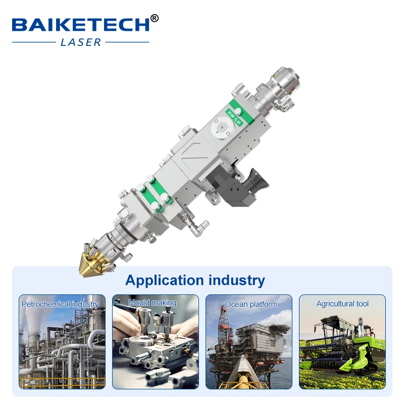 BC104 Transmission Laser Cladding Head Suitable for 4kw Fiber Lasers Economical Laser Cladding Head