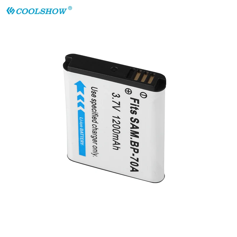 بطارية الكاميرا BP-70A لسامسونج AQ100 ES65 ES67 ES70 ES71 ES73 ES74 BP 70A EA-BP70A IA-BP70A بطاريات 1200mAh