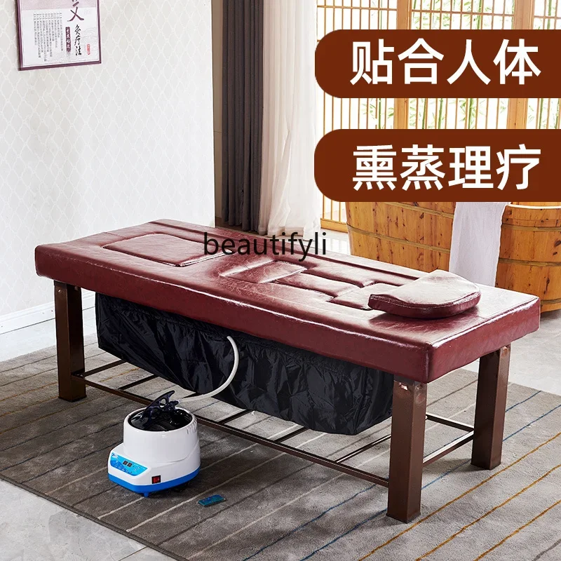 Local Steaming Bed Physiotherapy Sweat Steaming Bed Multifunctional Beauty Body Massage Whole Body Steam Lifting Moxibustion Bed