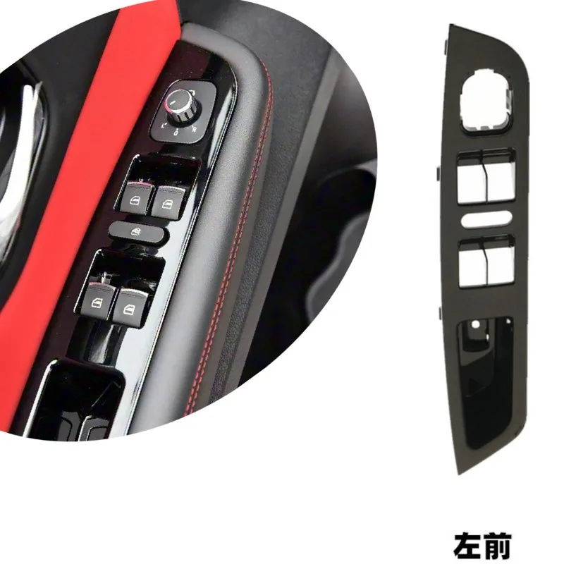 Door Lifter Switch Panel H1 Blue Label Glass Switch Frame Front and Rear Door Handle Box For Haval H1