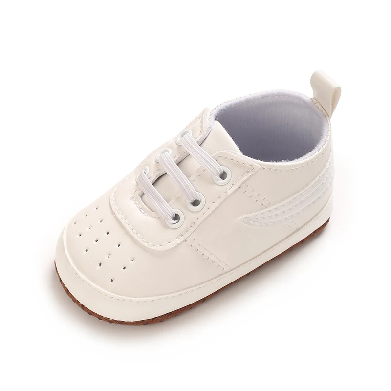 Baby-Sneaker mit weicher Sohle, Neugeborenen-Laufschuhe, rutschfeste PU-Leder-Freizeitschuhe für Kleinkinder von 0-18 Monaten, für Jungen und Mädchen. – Detail 16
