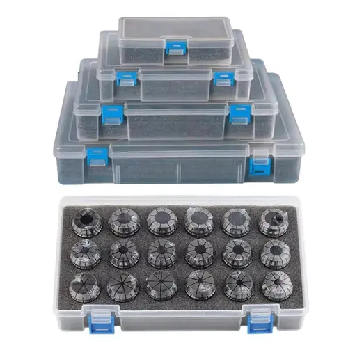 Imagen 2 del producto ER11 ER16 ER20 ER25 ER32 ER40 Juego de mandril de resorte ER 0,015mm 0,008mm para portaherramientas de fresado CNC torno de máquina de grabado