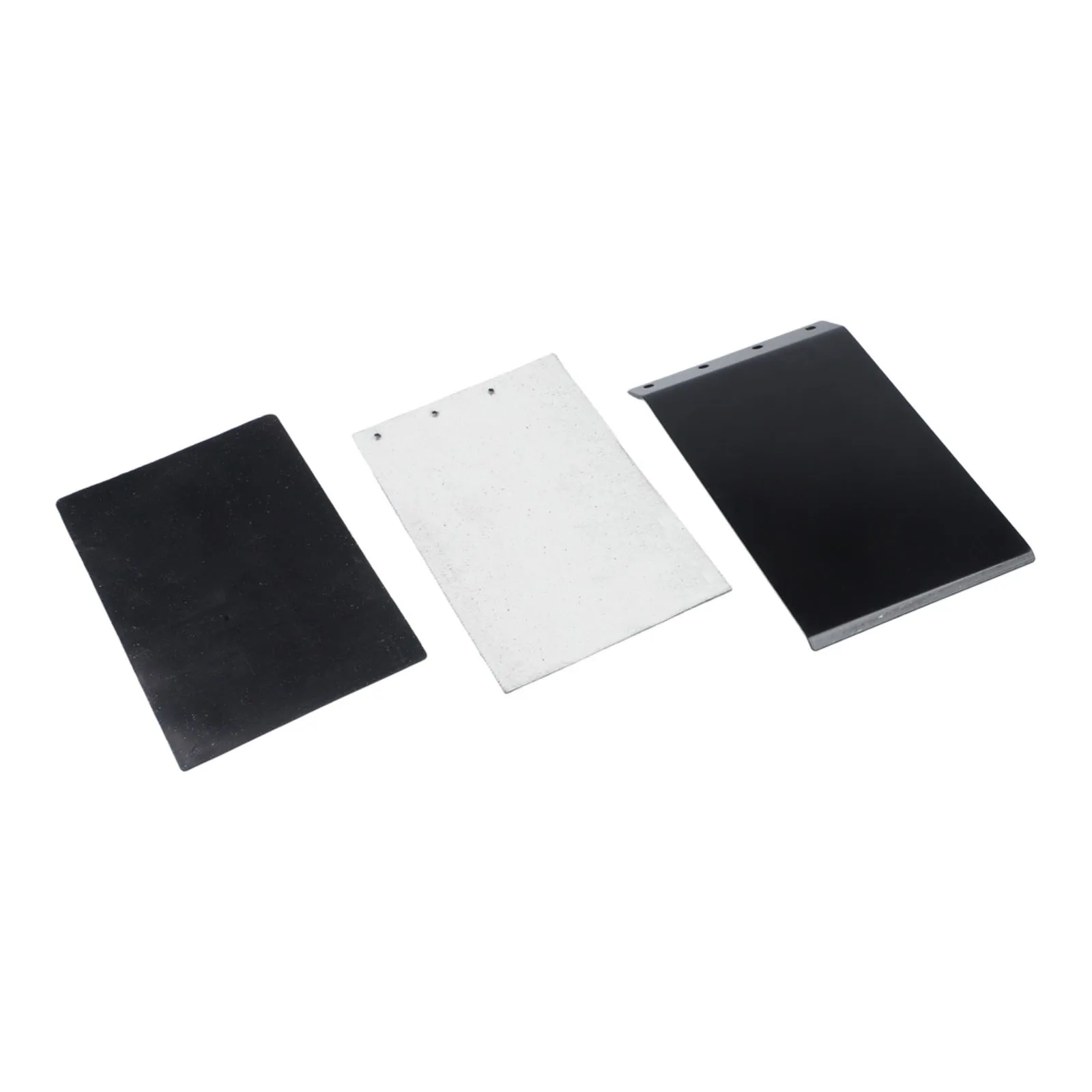 3pcs 4 Holes Base Plate Pads for 9403 MT190 MT9 Belt Sander Iron Carbon Rubber Material Set for Stable Installation