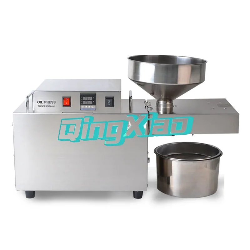 

S10 Commercial Oil Press Small Stainless Steel Oil Press Capacity 10-15KG Kitchen Dining Bar Tools