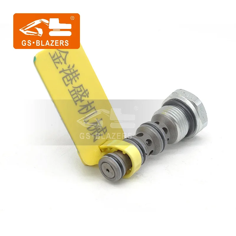 Safety Lock Solenoid Valve Coil & Pilot Spool 256-7156 Short Type for E315MD Excavator Parts