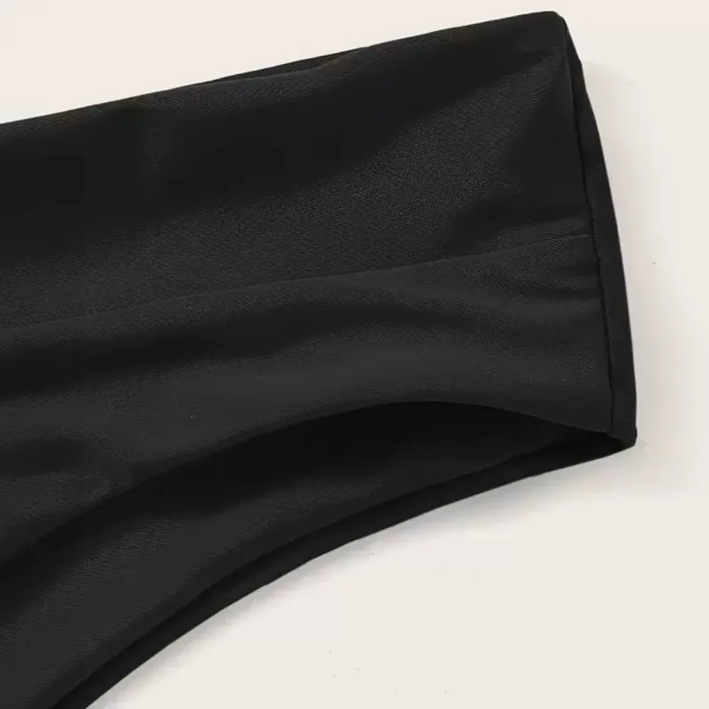 Sexy Black Women's Brazilian Bikini Bottom Swimwear - V-Cut Cheeky Thong & Swim Shorts for Beach Bathing Swimming Trunks Females - Image 6